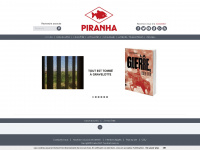 piranha.fr Webseite Vorschau