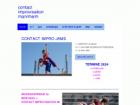 contactimprovisation-mannheim.de Webseite Vorschau