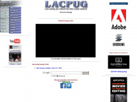 lafcpug.org Webseite Vorschau