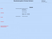 chartmann-stb.de Webseite Vorschau