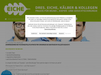 kieferchirurgie-eiche.de Webseite Vorschau