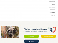 chrischona-marthalen.ch Webseite Vorschau