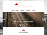 chrischona-samstagern.ch Webseite Vorschau