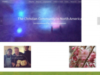 thechristiancommunity.org Webseite Vorschau