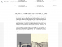 christophers-architekten.de Webseite Vorschau