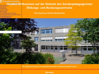 christophorus-schule-heidenheim.de Webseite Vorschau