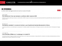 cinecitta.com Webseite Vorschau