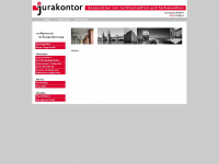 jurakontor.de Webseite Vorschau