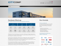 citycomp.de Webseite Vorschau