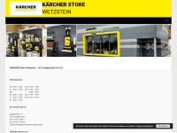 kaercherstore-wetzstein.de Webseite Vorschau
