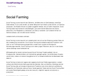 socialfarming.de Webseite Vorschau