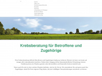krebsberatung-niederrhein.de Webseite Vorschau