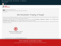 nocksteintrophy.at Webseite Vorschau