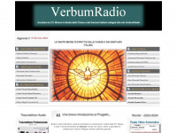 verbumradio.com Webseite Vorschau