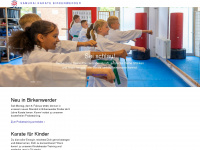 karate-birkenwerder.de Webseite Vorschau