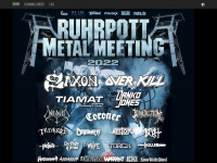 ruhrpott-metal-meeting.de Webseite Vorschau