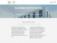 elastomer-institut.de Webseite Vorschau