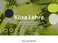 klixa-lehre.ch Webseite Vorschau
