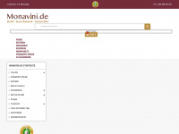 monavini.de Webseite Vorschau