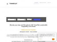 tomsflat.com Webseite Vorschau