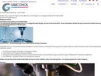 graconol.com Webseite Vorschau