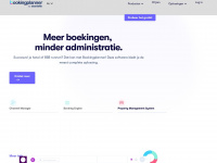 bookingplanner.nl Webseite Vorschau