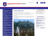 kreisfeuerwehrverband-prignitz.de Webseite Vorschau