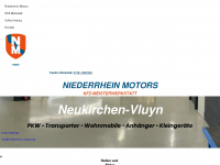 niederrhein-motors.de Webseite Vorschau