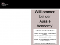 aussie-academy.de Webseite Vorschau