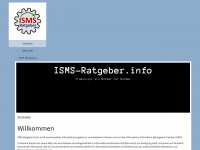 isms-ratgeber.info Webseite Vorschau