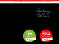 claudiaclarin.de Webseite Vorschau