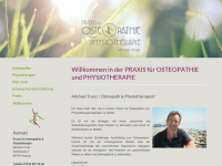 osteopathie-trunz.de Webseite Vorschau