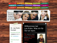 leo-kuhn.com Webseite Vorschau