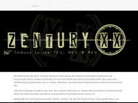 zentury-xx.de Webseite Vorschau