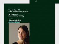 susannekuehni.ch Webseite Vorschau