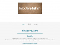 initiative-lehm.de Webseite Vorschau