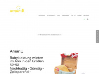 amarill.de Webseite Vorschau