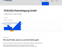 rokasa-rohrreinigung.de Webseite Vorschau