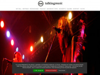 talkingmusic.de Webseite Vorschau