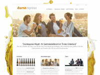 durstexpress.net Webseite Vorschau