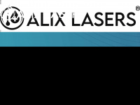 alix-lasers.us Webseite Vorschau