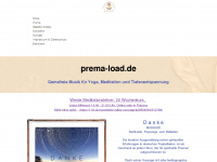 prema-load.de Webseite Vorschau