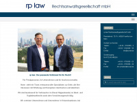 rp-law.de Webseite Vorschau