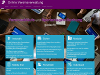 online-vereinsverwaltung.net Webseite Vorschau