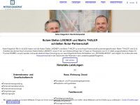 notarquadrat.at Webseite Vorschau