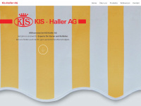 kis-haller.ch Webseite Vorschau