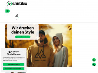 shirtilux.de Webseite Vorschau