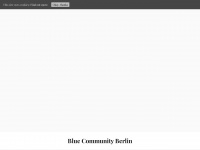 bluecommunityberlin.de Webseite Vorschau