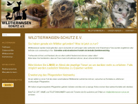 wildtierwaisen-schutz.de Webseite Vorschau