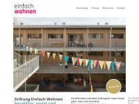 einfach-wohnen.ch Webseite Vorschau